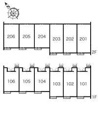 富里市单身公寓租房[单身公寓]LEONEXT Mitsu House Tetra