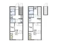 MoriokaSingle Apartment Rentals[Single Apartment]leopalace Super Flash