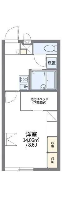 kashiba cityService Apartment Rentals[Service Apartment]leopalace Asahigaoka