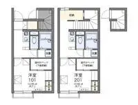 NagoyaSingle Apartment Rentals[Single Apartment]leopalace Avenir Biwajima