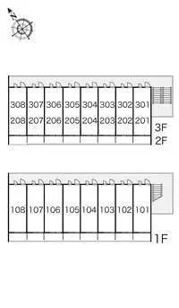 ToganeSingle Apartment Rentals[Single Apartment]leopalace Petit Berk Yonbankan