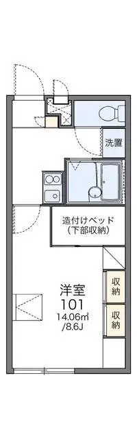 KofuSingle Apartment Rentals[Single Apartment]leopalace Ise