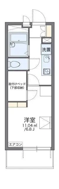 FunabashiSingle Apartment Rentals[Single Apartment]leopalace Sophia Ichibankan