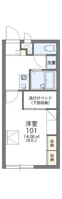 HitachiSingle Apartment Rentals[Single Apartment]leopalace Van Veal