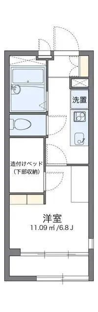 OsakaSingle Apartment Rentals[Single Apartment]leopalace Pomule
