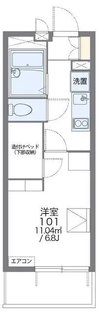 OkayamaSingle Apartment Rentals[Single Apartment]leopalace Merveille Showa III
