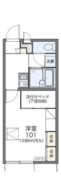 yonago citySingle Apartment Rentals[Single Apartment]leopalace Seirin III
