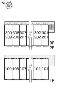 SaitamaSingle Apartment Rentals[Single Apartment]leopalace Grand Darm
