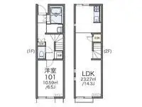 koshuSingle Apartment Rentals[Single Apartment]LEONEXT CASA Takano