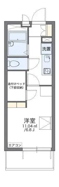NagoyaSingle Apartment Rentals[Single Apartment]leopalace Nodate II