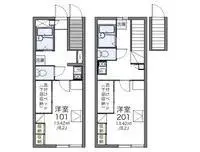 TokushimaSingle Apartment Rentals[Single Apartment]leopalace West III