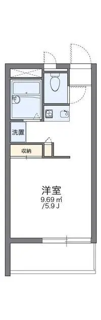 sakaiminatoSingle Apartment Rentals[Single Apartment]leopalace Nakamozu
