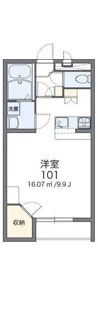 imabariSingle Apartment Rentals[Single Apartment]leopalace Sweet