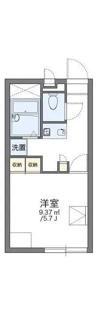 SaitamaSingle Apartment Rentals[Single Apartment]leopalace Sun Park Nijyurokuban