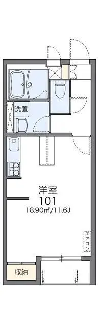 koga citySingle Apartment Rentals[Single Apartment]LEONEXT Matsubara Dai3