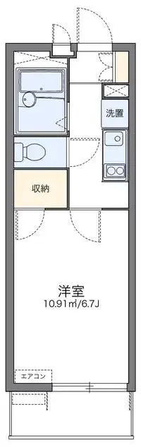 yokohamaSingle Apartment Rentals[Single Apartment]leopalace Smile House K-K
