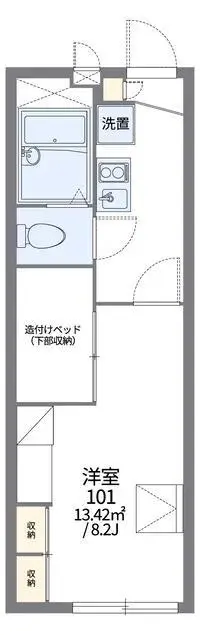 ToyotaSingle Apartment Rentals[Single Apartment]leopalace Wing Asahigaoka
