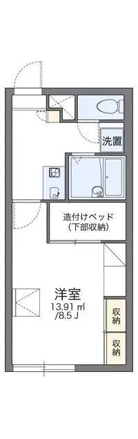 HakodateSingle Apartment Rentals[Single Apartment]leopalace Demeure Yukawa