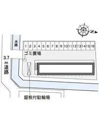 OkayamaSingle Apartment Rentals[Single Apartment]leopalace Clean River