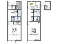 shiojiriSingle Apartment Rentals[Single Apartment]LEONEXT Merci Nishihara