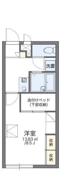 OkinawaSingle Apartment Rentals[Single Apartment]leopalace Hinodebashi 262