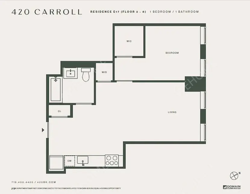 NewYorkSingle Apartment Rentals[Single Apartment]420 Carroll