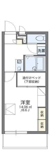 tsuruSingle Apartment Rentals[Single Apartment]leopalace Shoji