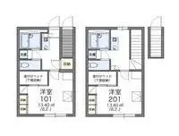sagaeSingle Apartment Rentals[Single Apartment]leopalace Sachida B