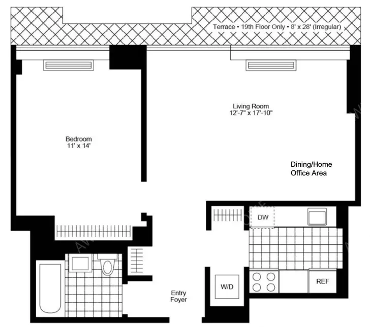 NewYorkService Apartment Rentals[Service Apartment]The Ventura