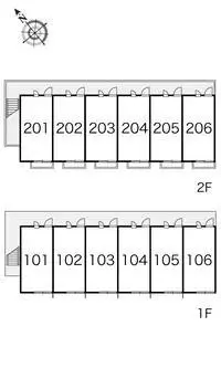 MaebashiSingle Apartment Rentals[Single Apartment]leopalace Nagomi
