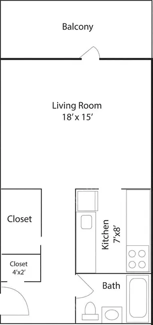 NewYorkSingle Apartment Rentals[Single Apartment]Parc Cameron