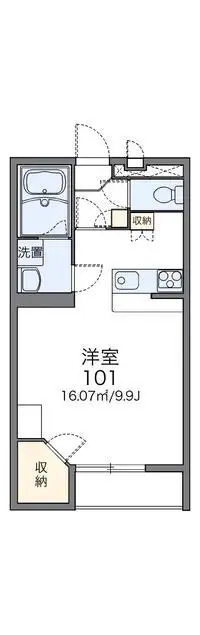 ueda citySingle Apartment Rentals[Single Apartment]leopalace Plaisir Midorigaoka