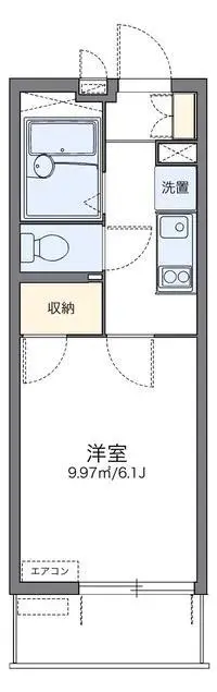 OkayamaSingle Apartment Rentals[Single Apartment]leopalace Yu