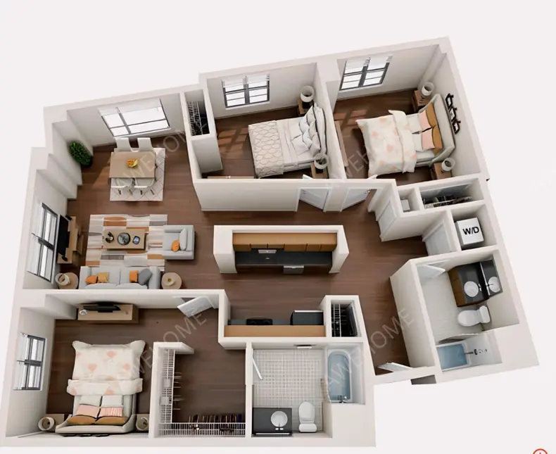 Boston Rentals55 Station Landing Apartments