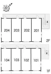 NagoyaSingle Apartment Rentals[Single Apartment]leopalace Shimada Kuroishi Dai1