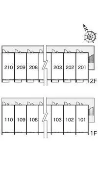 OkinawaSingle Apartment Rentals[Single Apartment]leopalace Cosmos
