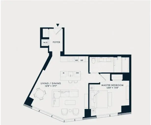 NewYorkService Apartment Rentals[Service Apartment]Waterline Square
