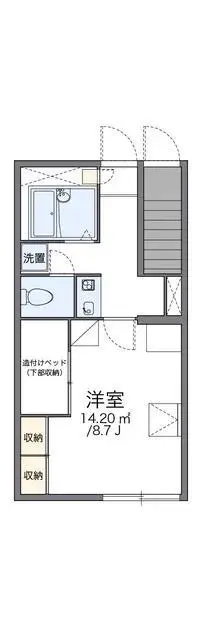 higashineSingle Apartment Rentals[Single Apartment]leopalace KEYAKI II