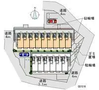KyotoSingle Apartment Rentals[Single Apartment]leopalace Nishijin B