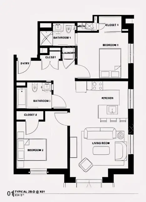 BostonService Apartment Rentals[Service Apartment]83 Gardner Street Apartments