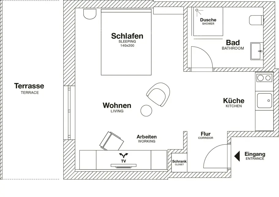 沃爾夫斯堡租房Amtsstrasse