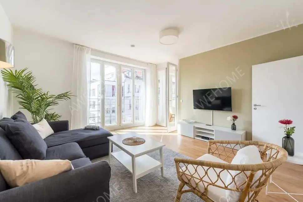 Berlin RentalsKomfor 3-Zimmer-Wohnung mit Aussicht direkt a