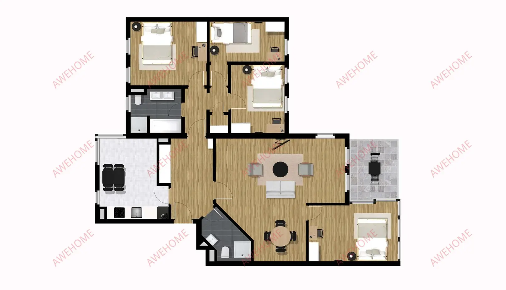 Frankfurt am Main RentalsKluberstrasse 6-10DE-04-070-023