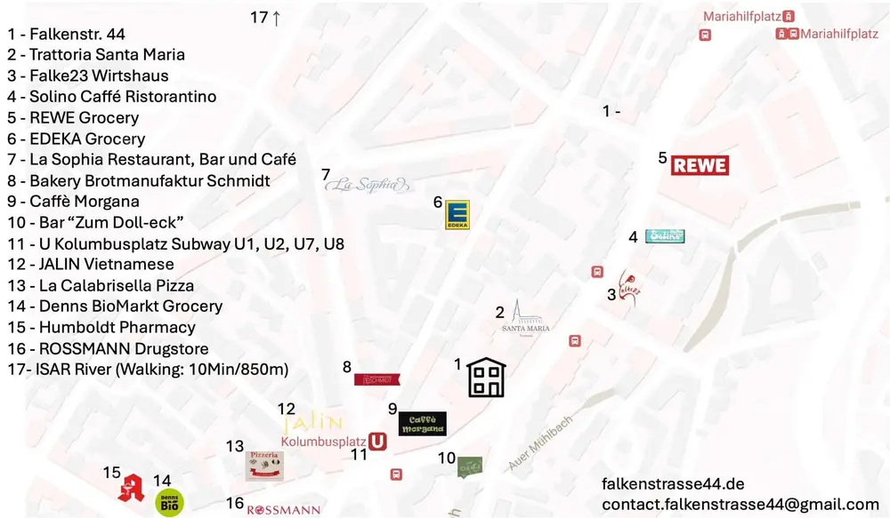 München RentalsFully furnished exclusive 2.5-room apartment in a