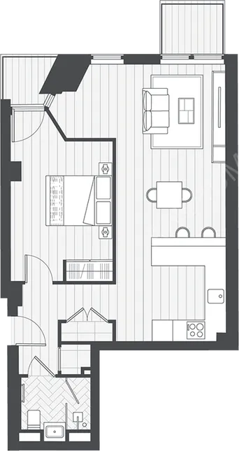 倫敦租房2 Fairchild Place 1 bed flat