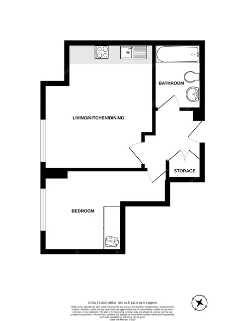 倫敦租房Whitechapel High Street 1 bed flat