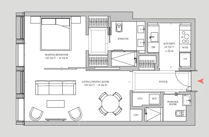 倫敦租房Mandarin Oriental 1 bed flat