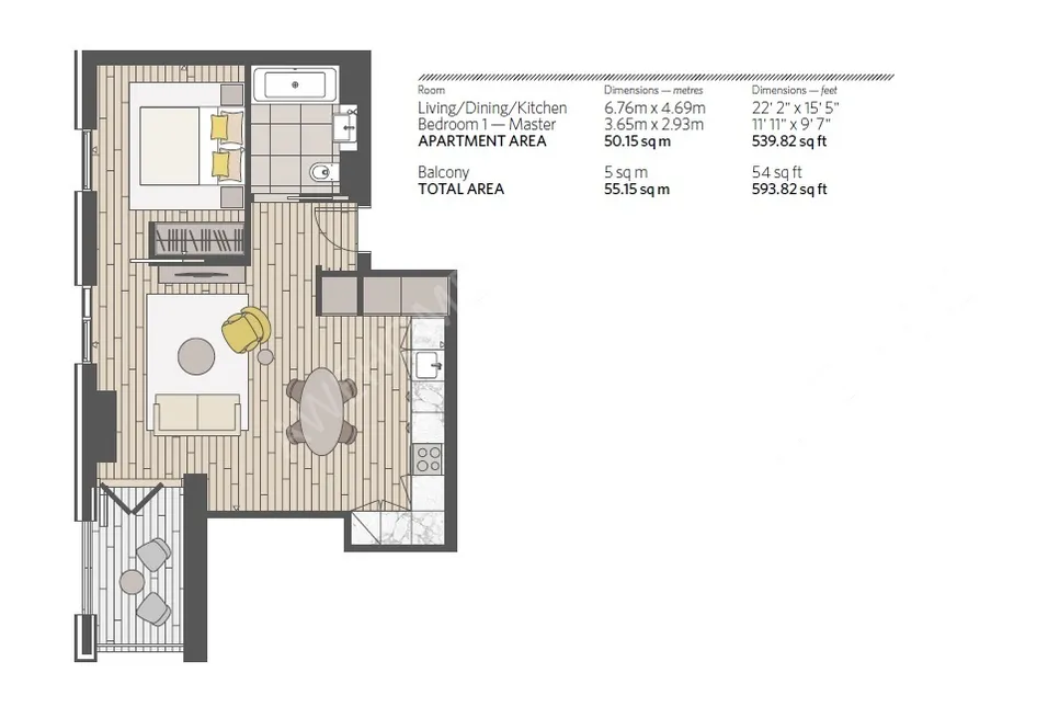 倫敦租房City Road 1 bed flat