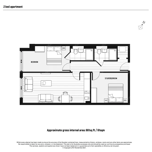 倫敦租房Flowers Way 2 bed flat