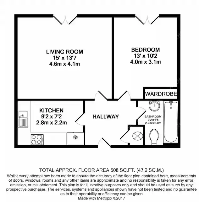 倫敦租房West Block 1 bed flat